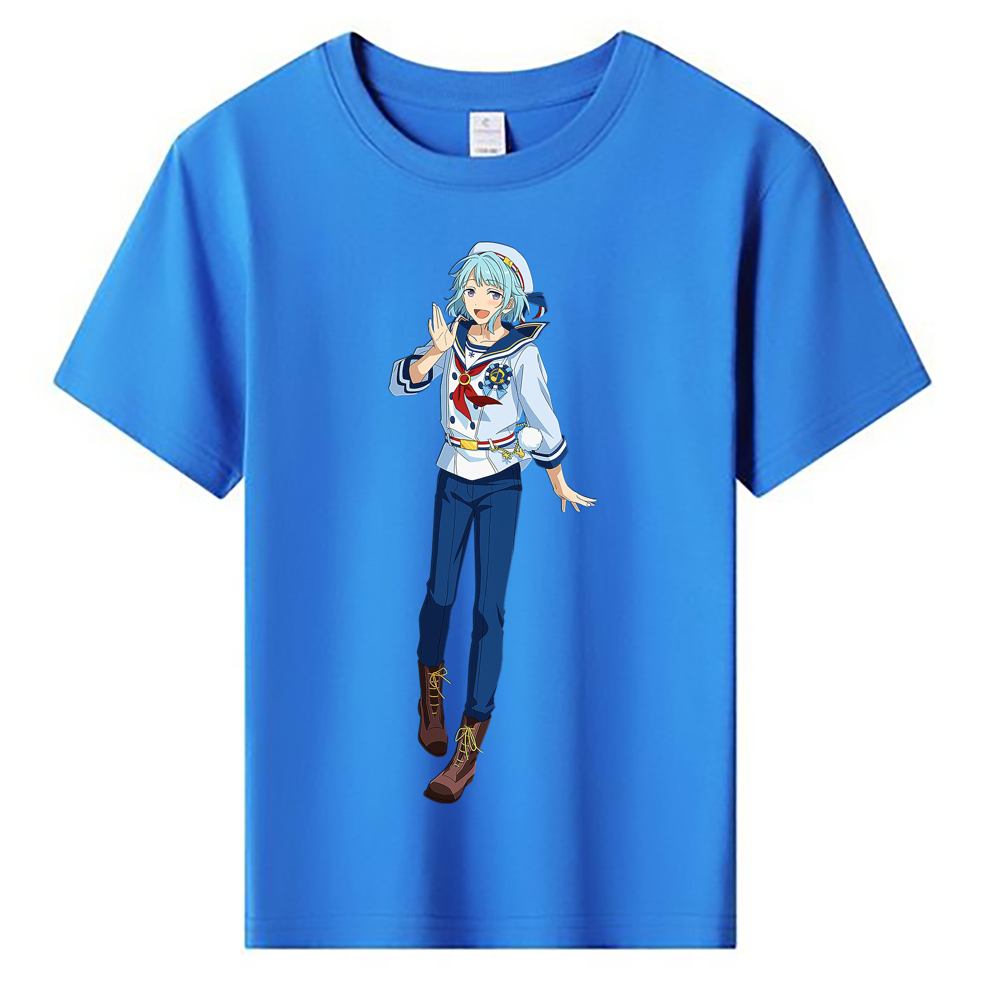 （画像用） あんさんぶるスターズ! Ensemble Stars 綿100％キッズTシャツ（フロントプリント）